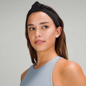 lululemon Black Knot Stopping Headband One Size